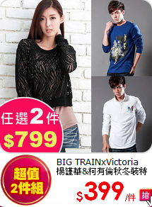 BIG TRAINxVictoria<br>
楊謹華&柯有倫秋冬裝特賣