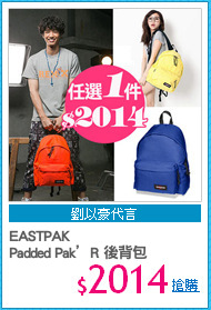 EASTPAK
Padded Pak’R 後背包