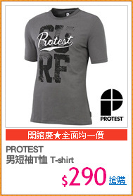 PROTEST 
男短袖T恤 T-shirt