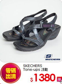 SKECHERS<br>
Tone-ups 涼鞋