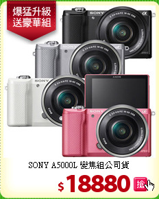 SONY A5000L 
變焦組公司貨