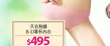 天衣無縫B-D罩杯內衣