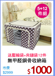 無甲醛鋼骨收納箱