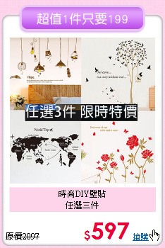 時尚DIY壁貼<BR>任選三件