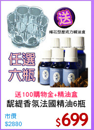 馜緹香氛法國精油6瓶