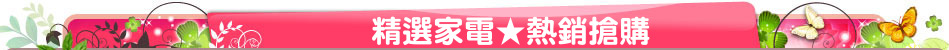 精選家電★熱銷搶購