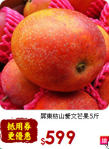 屏東枋山愛文
芒果5斤