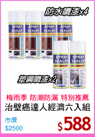 治壁癌達人經濟六入組