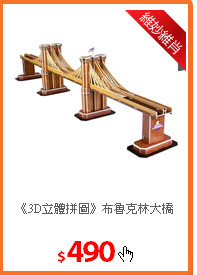 《3D立體拼圖》
布魯克林大橋