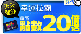 天天登錄20點