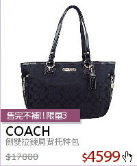 側雙拉鍊肩背托特包