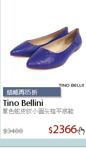 單色蛇皮紋小圓尖楦平底鞋