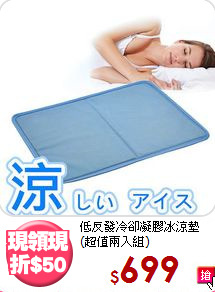 低反發冷卻凝膠冰涼墊<br>(超值兩入組)