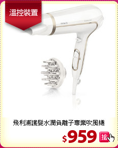 飛利浦護髮水潤負離子專業吹風機