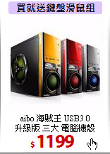 aibo 海賊王 USB3.0 <BR>
升級版 三大 電腦機殼
