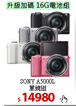 SONY A5000L<br>
單鏡組