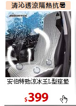 安伯特勁涼冰玉L型座墊