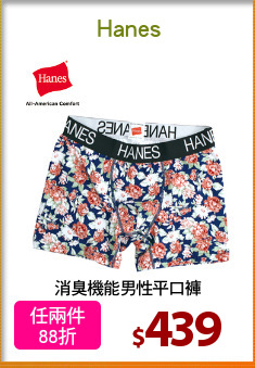 消臭機能男性平口褲