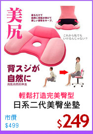 日系二代美臀坐墊
