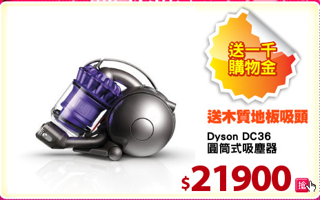Dyson DC36
圓筒式吸塵器