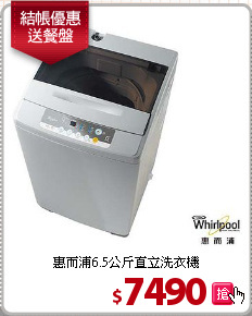惠而浦6.5公斤直立洗衣機