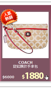 旋釦織紋手拿包