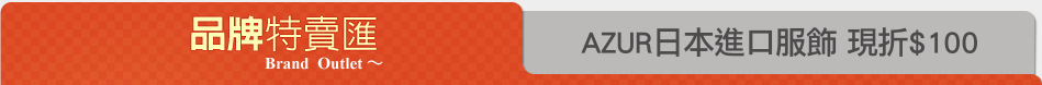 AZUR日本進口服飾 現折$100