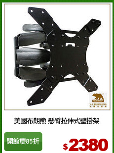 美國布朗熊 懸臂拉伸式壁掛架