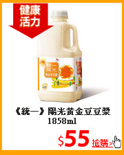 《統一》陽光黃金豆豆漿1858ml