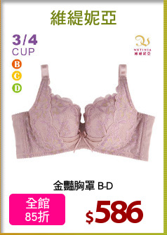 金豔胸罩 B-D
