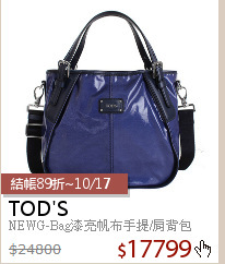 NEWG-Bag漆亮帆布手提/肩背包