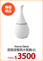 Aroma Genie
超音波香氛水氧機-白