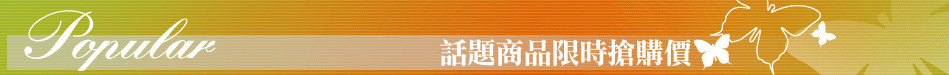 話題商品限時搶購價