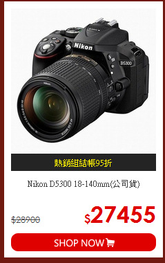 Nikon D5300 18-140mm(公司貨)