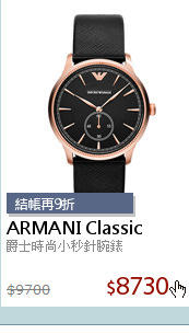 爵士時尚小秒針腕錶