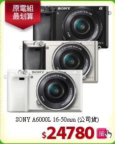 SONY A6000L 16-50mm
(公司貨)