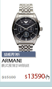 義式風情計時腕錶