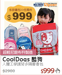 人體工學護脊多隔層書包