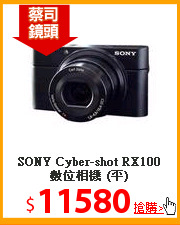 SONY Cyber-shot
RX100 數位相機 (平)