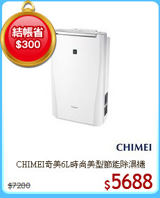 CHIMEI奇美6L時尚美型節能除濕機