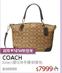 Kelsey 緹花布手提/斜背包