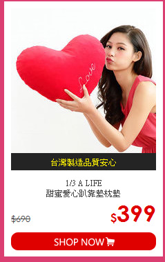 1/3 A LIFE<br>甜蜜愛心趴靠墊枕墊