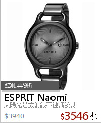 太陽光芒放射線不鏽鋼腕錶