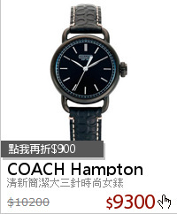 清新簡潔大三針時尚女錶