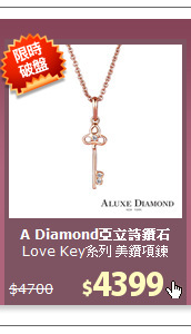 Love Key系列 美鑽項鍊