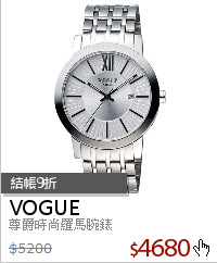 尊爵時尚羅馬腕錶