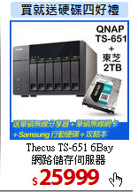 Thecus TS-651 6Bay <BR>
網路儲存伺服器