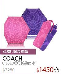C Logo輕巧折疊雨傘