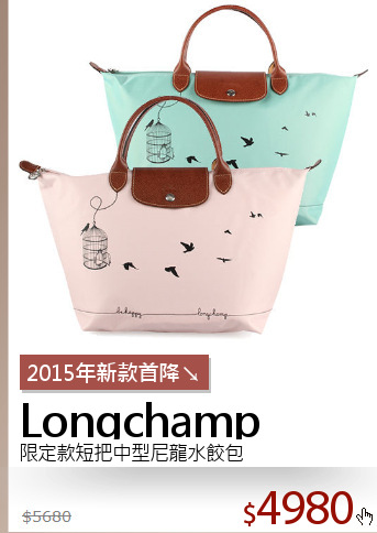 限定款短把中型尼龍水餃包