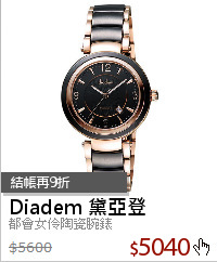 都會女伶陶瓷腕錶